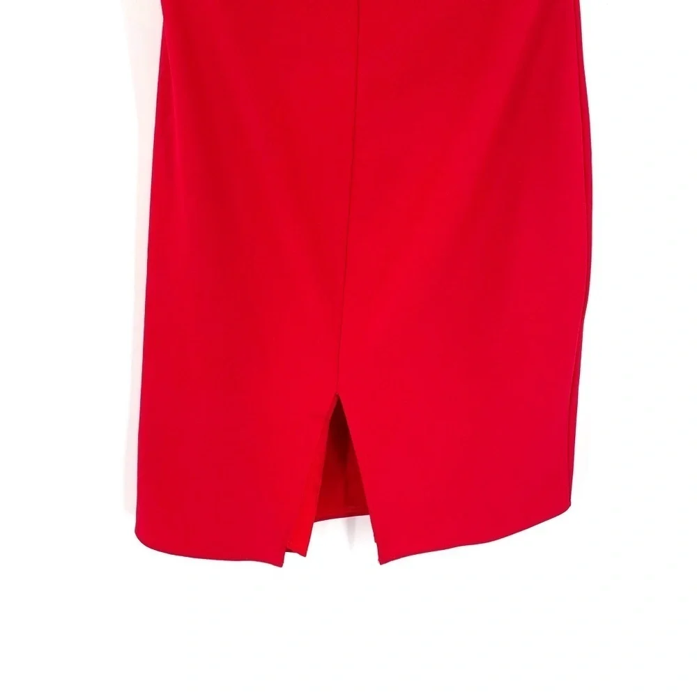 NBD Revolve Cut Down Dress in Red